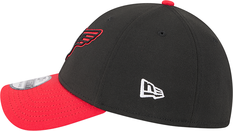 Chicago White Sox 2025 City Connect Alternate Black/Red New Era 39THIRTY Flex Fit Hat product image 5, provided for visual