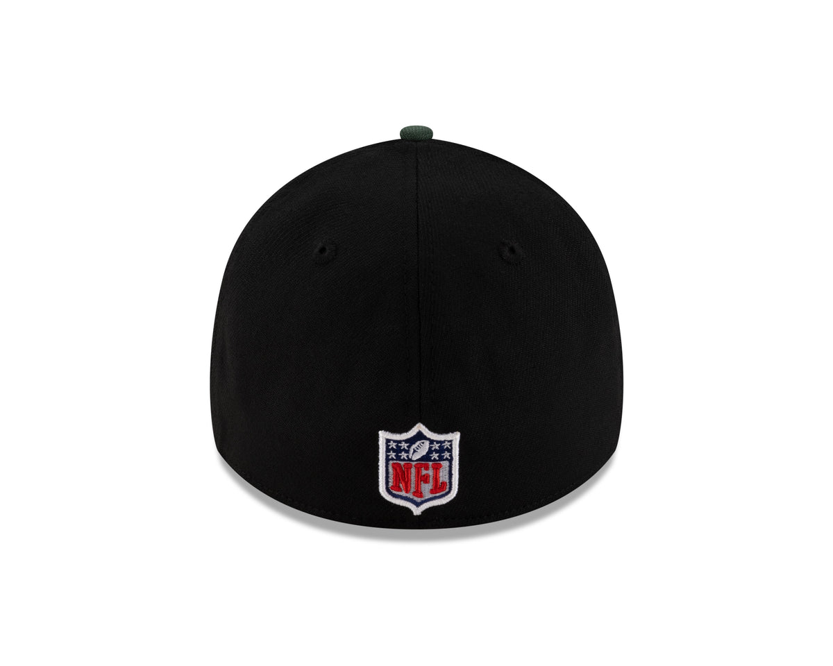 Green Bay Packers New Era 2025 NFL Draft Black 39THIRTY Flex Fit Hat for Men product image 6, provided for visual reference