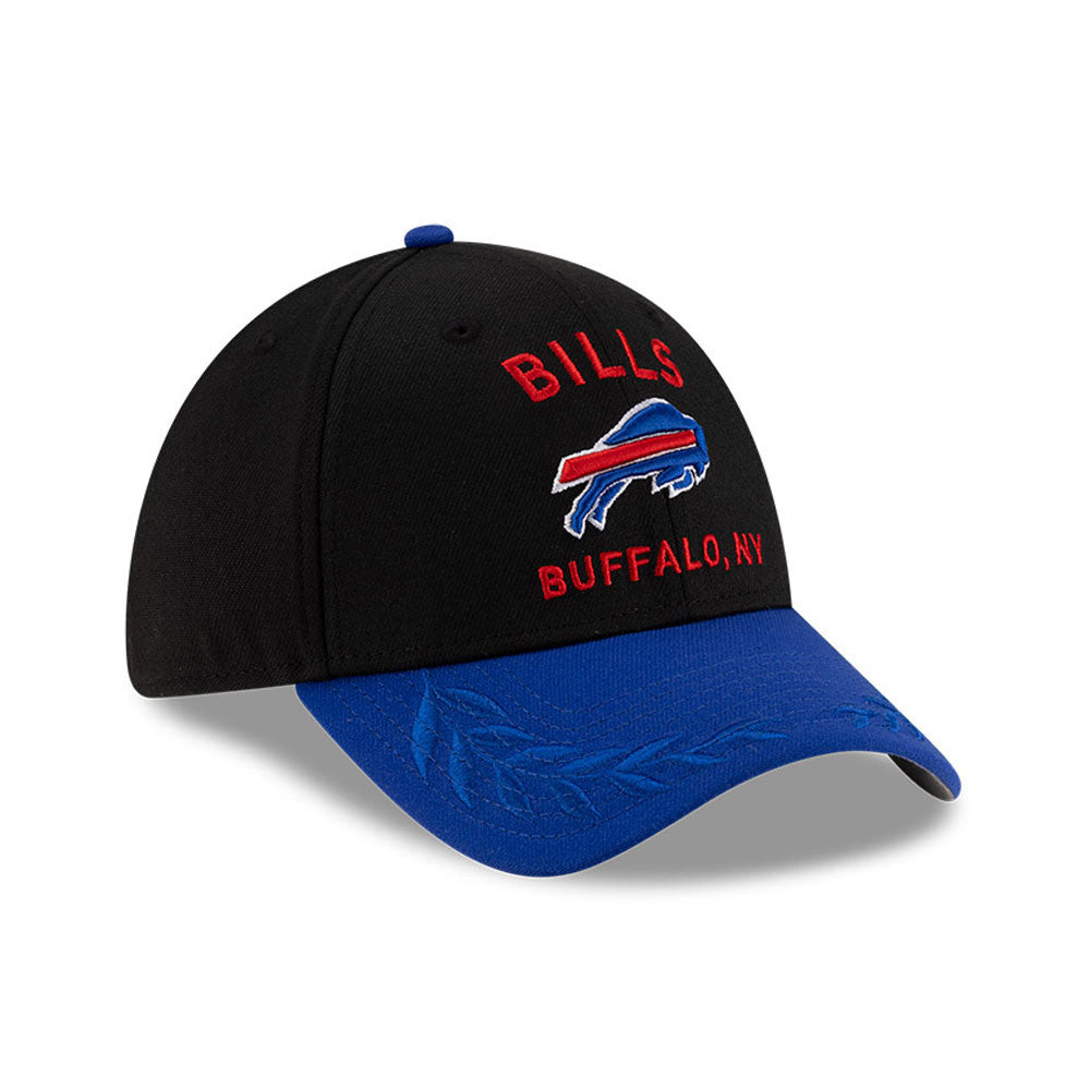 Buffalo Bills New Era 2025 NFL Draft Black 39THIRTY Flex Fit Hat for Men product image 3, provided for visual reference and
