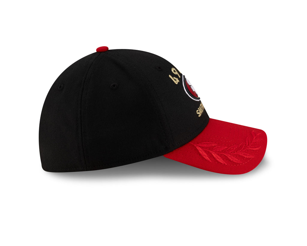 San Francisco 49ers New Era 2025 NFL Draft Black 39THIRTY Flex Fit Hat for Men product image 4, provided for visual
