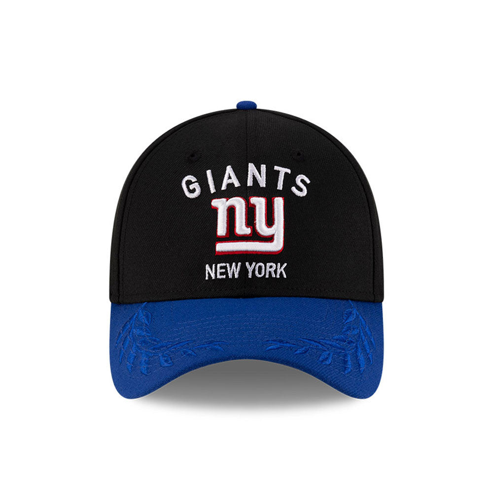 New York Giants New Era 2025 NFL Draft Black 39THIRTY Flex Fit Hat for Men product image 2, provided for visual reference