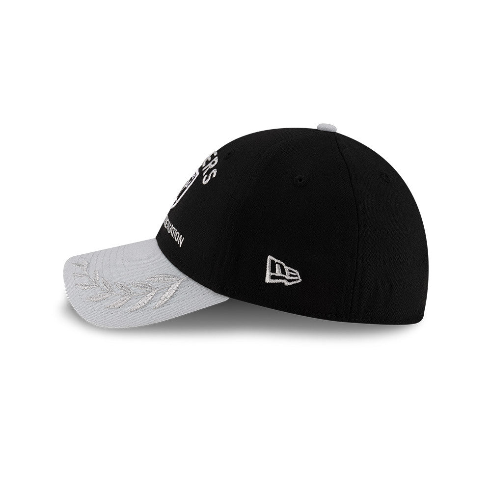 Las Vegas Raiders New Era 2025 NFL Draft Black 39THIRTY Flex Fit Hat for Men product image 4, provided for visual reference