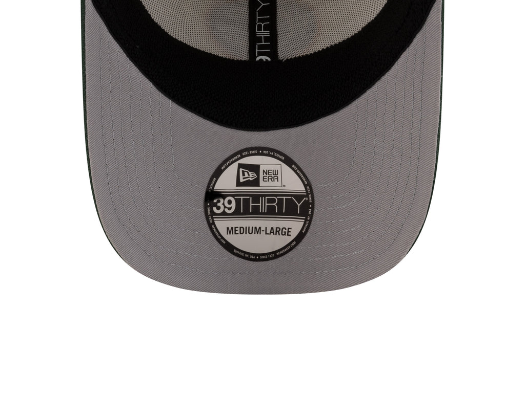 Green Bay Packers New Era 2025 NFL Draft Chrome 39THIRTY Flex Fit Hat for Men product image 7, provided for visual reference