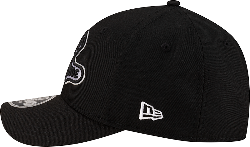 Chicago White Sox New Era 2025 City Connect Batting Practice Black Team Color 9FORTY M-Crown Adjustable Hat product image 4,