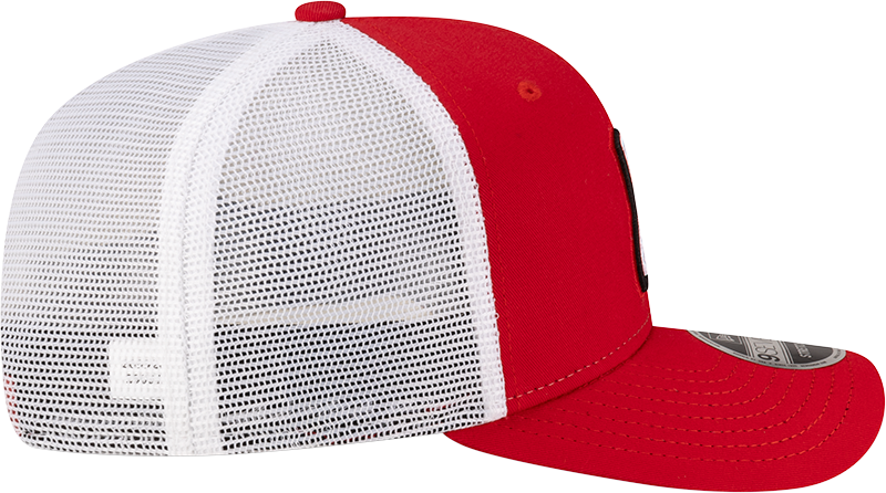 Chicago White Sox City Connect Red 9SEVENTY Trucker Adjustable Hat product image 4, provided for visual reference and