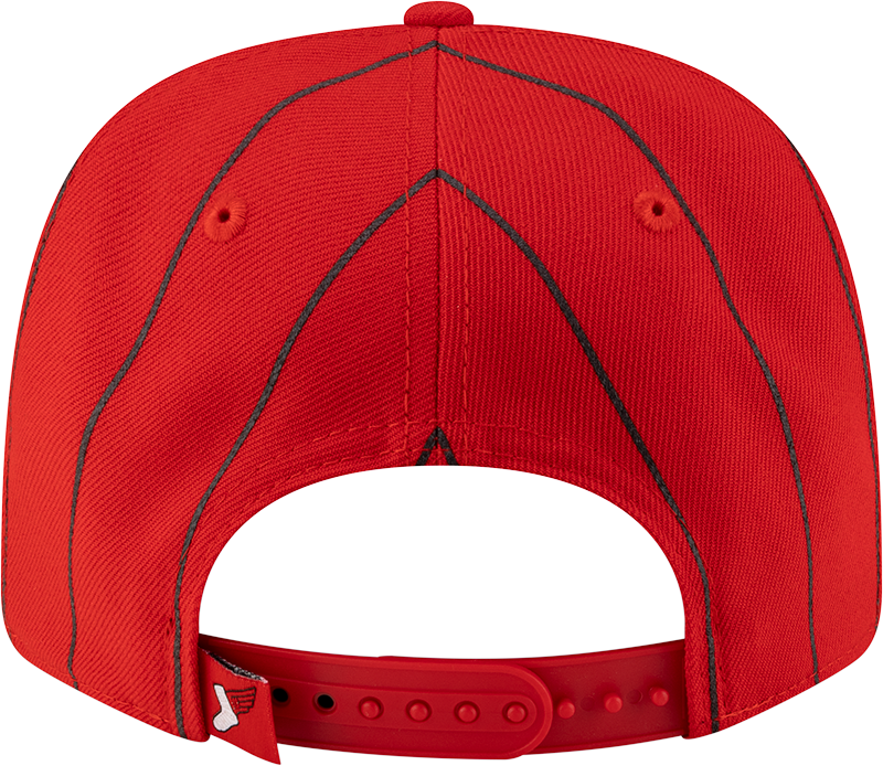 Chicago White Sox City Connect Red 9SEVENTY Pinstripe Adjustable Hat product image 6, provided for visual reference and
