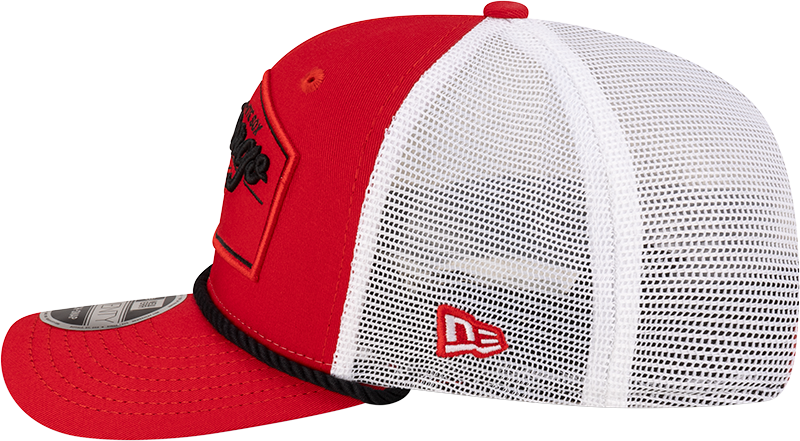 Chicago White Sox City Connect Red/White Center Patch 9SEVENTY Trucker Adjustable Hat product image 4, provided for visual