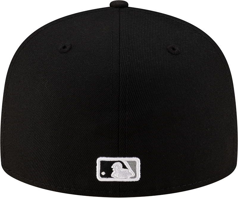 Chicago White Sox New Era 2025 City Connect Team Color 59FIFTY Fitted Hat -Black product image 4, provided for visual