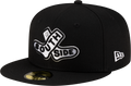 Chicago White Sox New Era 2025 City Connect Batting Practice Team Color 59FIFTY Fitted Hat -Black product image 1, provided