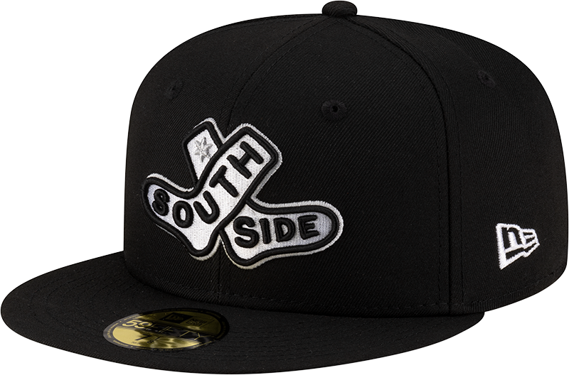 Chicago White Sox New Era 2025 City Connect Batting Practice Team Color 59FIFTY Fitted Hat -Black product image 1, provided