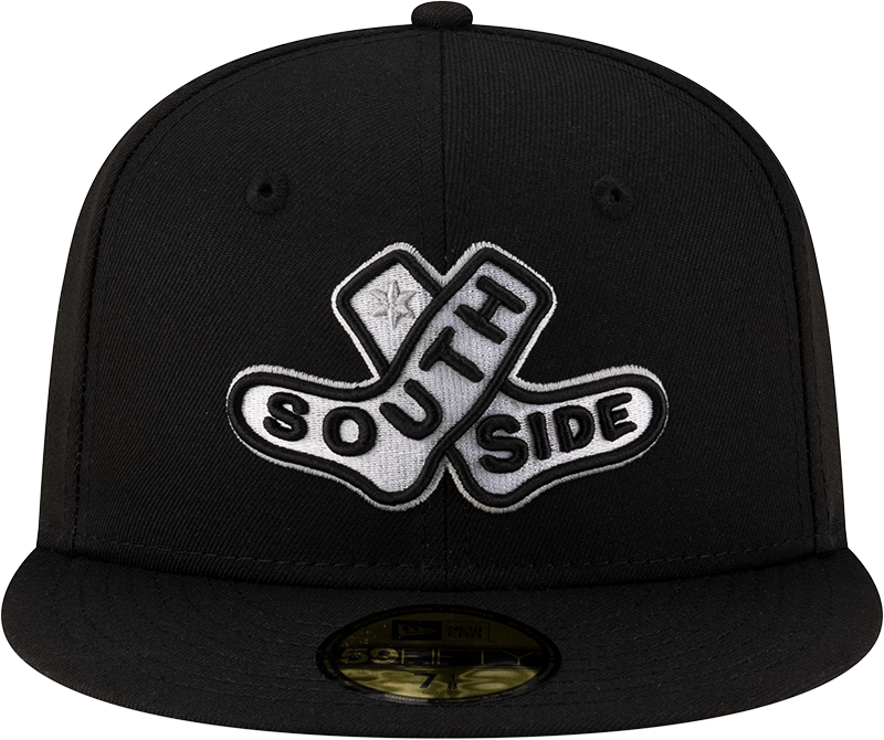 Chicago White Sox New Era 2025 City Connect Batting Practice Team Color 59FIFTY Fitted Hat -Black product image 2, provided