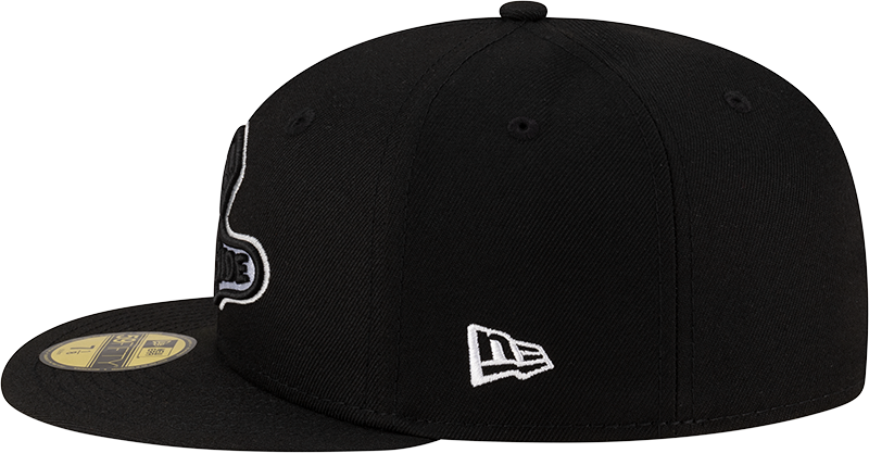 Chicago White Sox New Era 2025 City Connect Batting Practice Team Color 59FIFTY Fitted Hat -Black product image 4, provided
