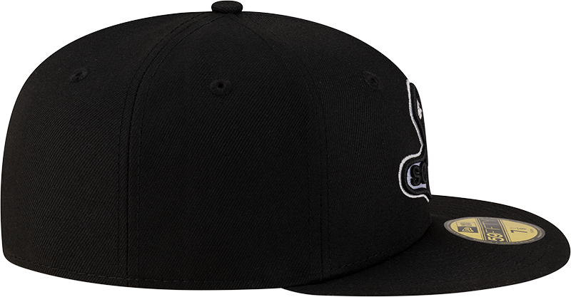 Chicago White Sox New Era 2025 City Connect Batting Practice Team Color 59FIFTY Fitted Hat -Black product image 5, provided