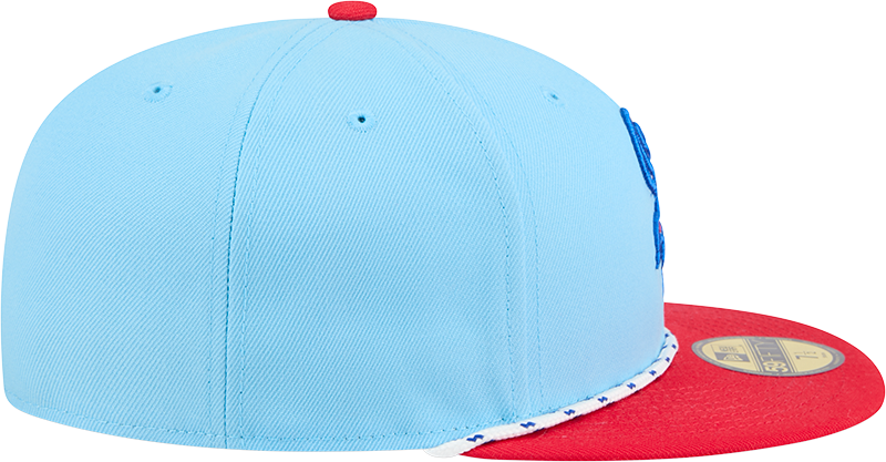 Chicago White Sox 2025 Independence Day New Era Blue 59FIFTY Fitted Hat product image 5, provided for visual reference and