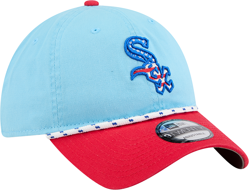 Chicago White Sox New Era 2025 Independence Day Blue 9TWENTY Adjustable Hat product image 3, provided for visual reference