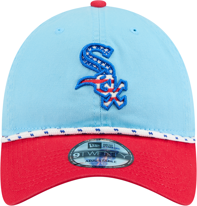 Chicago White Sox New Era 2025 Independence Day Blue 9TWENTY Adjustable Hat product image 2, provided for visual reference