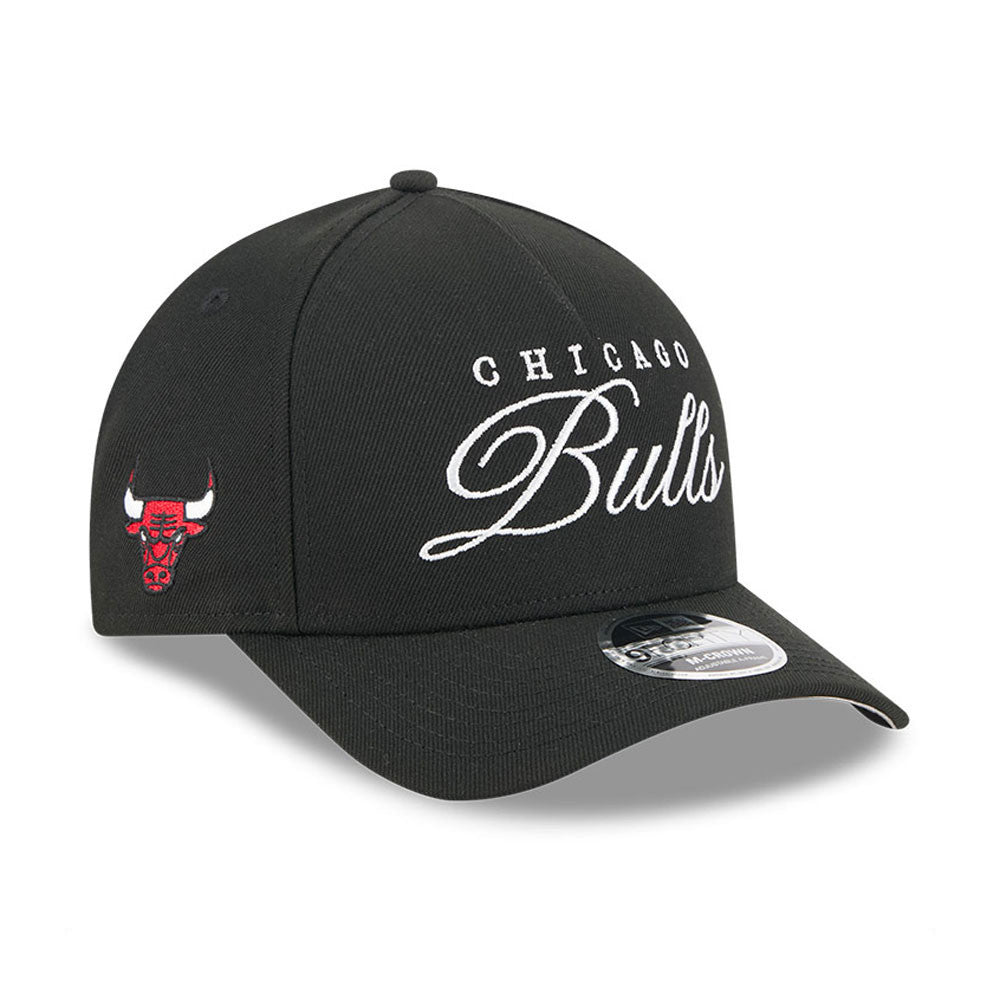 Chicago Bulls New Era 2025 NBA Draft Black M-Crown 9FORTY Snapback Adjustable Hat for Men product image 3, provided for