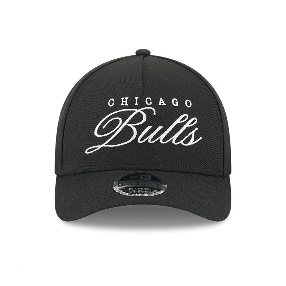 Chicago Bulls New Era 2025 NBA Draft Black M-Crown 9FORTY Snapback Adjustable Hat for Men product image 2, provided for