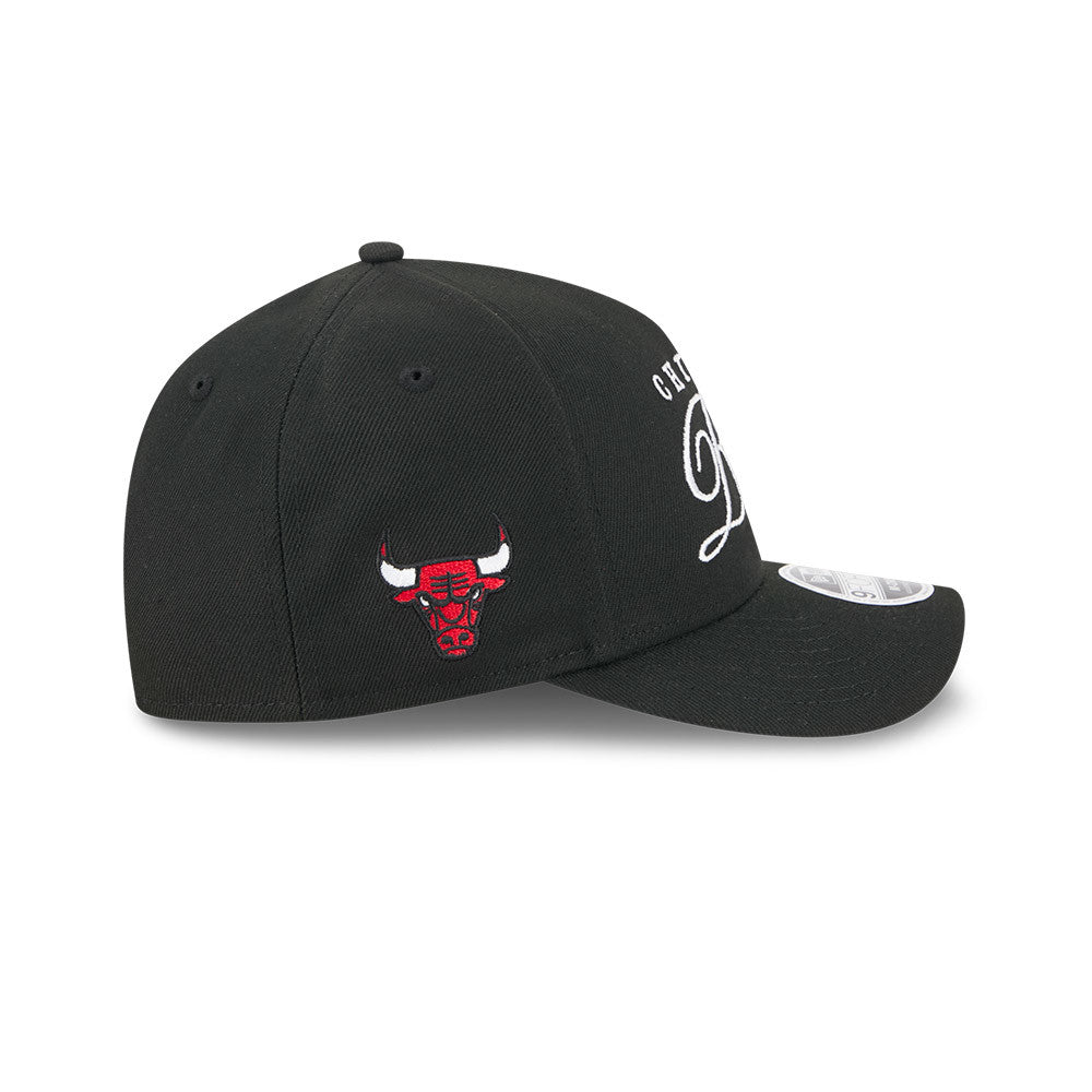 Chicago Bulls New Era 2025 NBA Draft Black M-Crown 9FORTY Snapback Adjustable Hat for Men product image 4, provided for