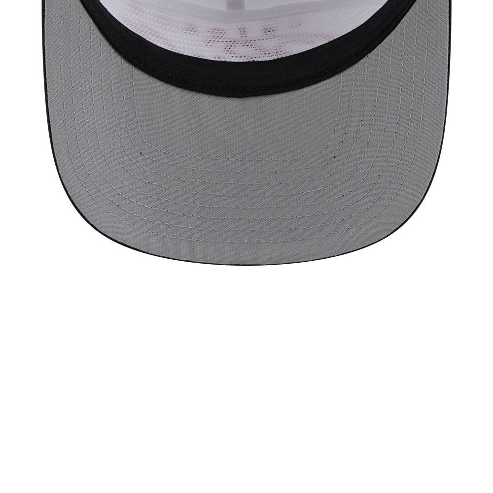 Chicago Bulls New Era 2025 NBA Draft White/Black 19TWENTY Adjustable Hat for Men product image 7, provided for visual
