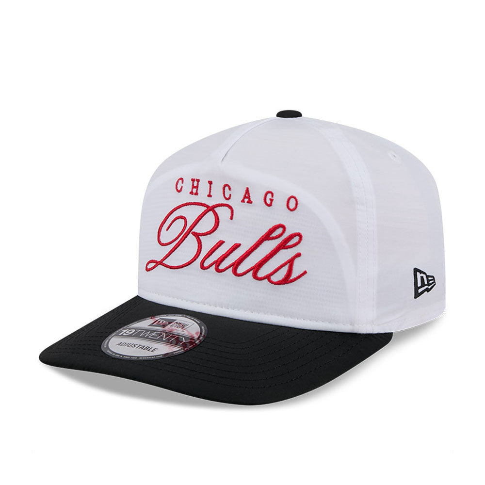 Chicago Bulls New Era 2025 NBA Draft White/Black 19TWENTY Adjustable Hat for Men product image 3, provided for visual