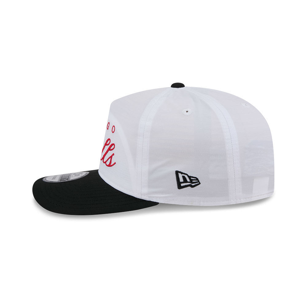 Chicago Bulls New Era 2025 NBA Draft White/Black 19TWENTY Adjustable Hat for Men product image 5, provided for visual