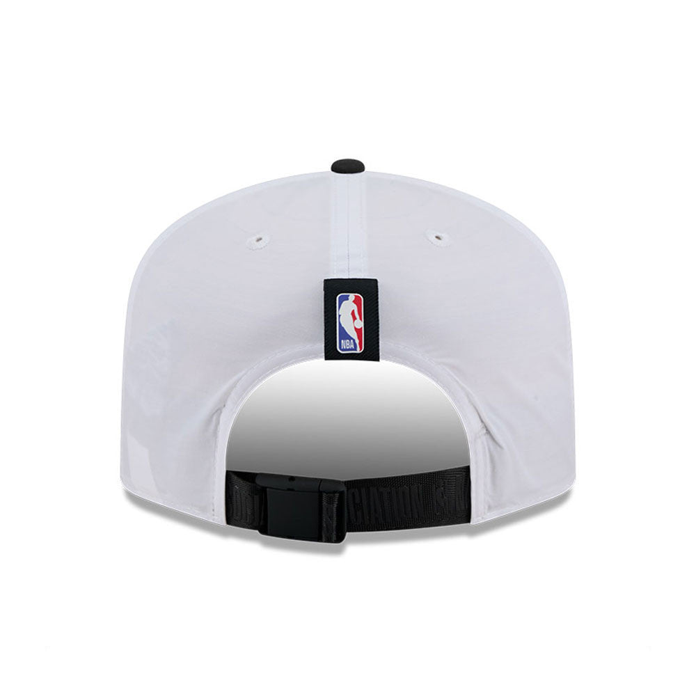 Chicago Bulls New Era 2025 NBA Draft White/Black 19TWENTY Adjustable Hat for Men product image 6, provided for visual