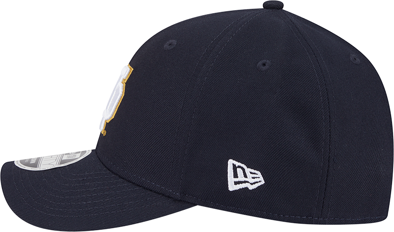 Notre Dame Fighting Irish New Era Navy 9FORTY M-Crown Adjustable Hat product image 4, provided for visual reference and
