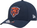 Chicago Bears New Era Primary Logo Navy M-Crown 9FORTY Snapback Adjustable Hat for Men product image 1, provided for visual