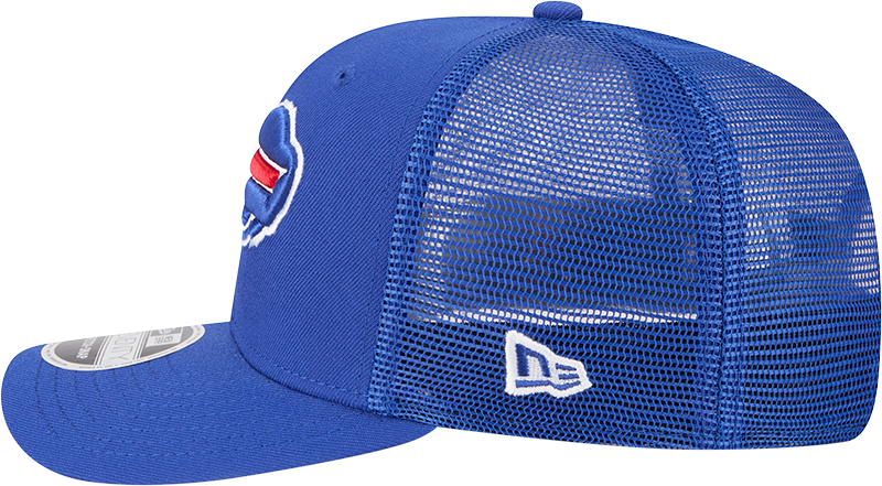 Buffalo Bills New Era Royal 9SEVENTY Trucker Adjustable Hat product image 5, provided for visual reference and product