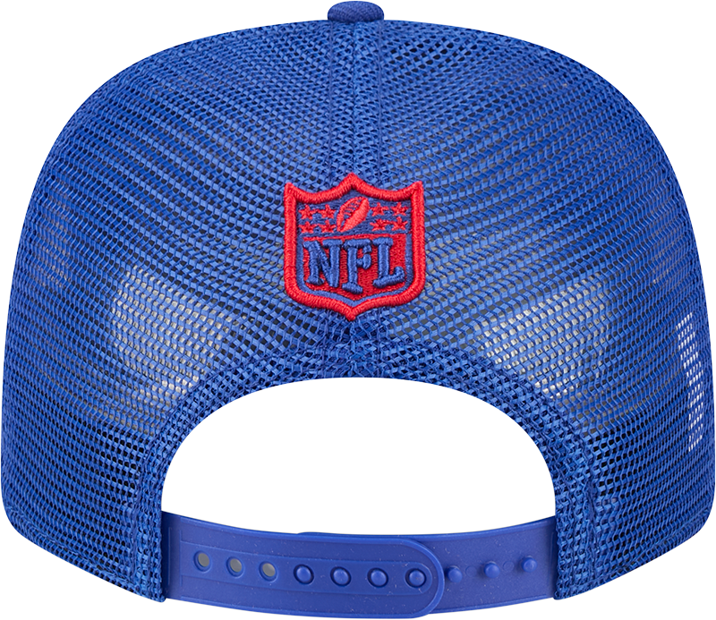 Buffalo Bills New Era Royal 9SEVENTY Trucker Adjustable Hat product image 6, provided for visual reference and product