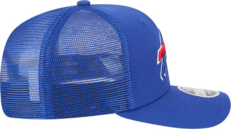 Buffalo Bills New Era Royal 9SEVENTY Trucker Adjustable Hat product image 4, provided for visual reference and product
