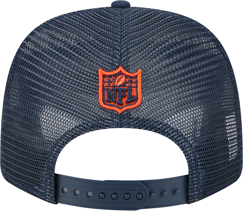 Chicago Bears New Era Navy Trucker Primary 9SEVENTY Trucker Hat product image 6, provided for visual reference and product