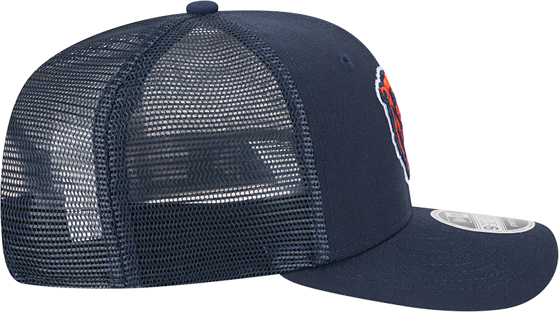 Chicago Bears New Era Navy Trucker Primary 9SEVENTY Trucker Hat product image 5, provided for visual reference and product