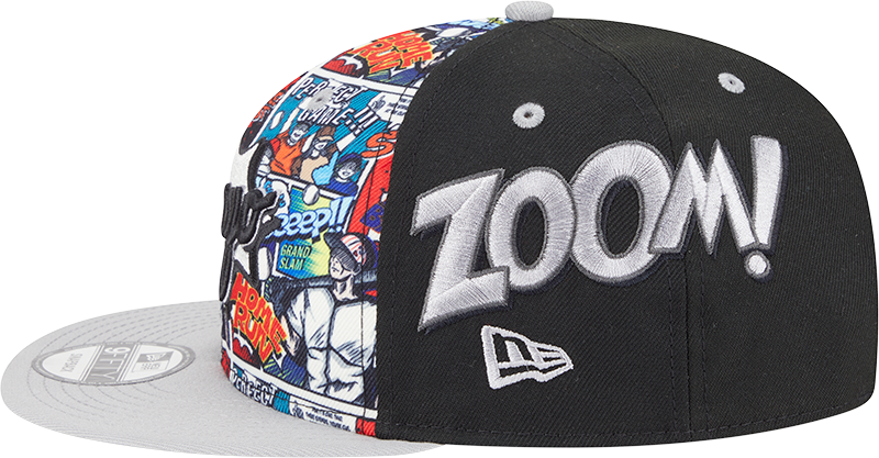 Chicago White Sox New Era 2025 Diamond Hero Black/Gray 9FIFTY Snapback Hat product image 6, provided for visual reference