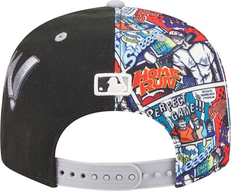 Chicago White Sox New Era 2025 Diamond Hero Black/Gray 9FIFTY Snapback Hat product image 4, provided for visual reference