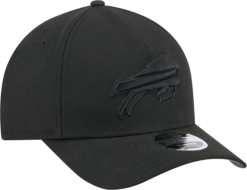 Buffalo Bills New Era Tonal Black Primary 9FORTY A-Frame M-Crown Adjustable Hat product image 3, provided for visual