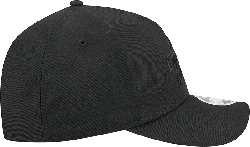 Buffalo Bills New Era Tonal Black Primary 9FORTY A-Frame M-Crown Adjustable Hat product image 4, provided for visual