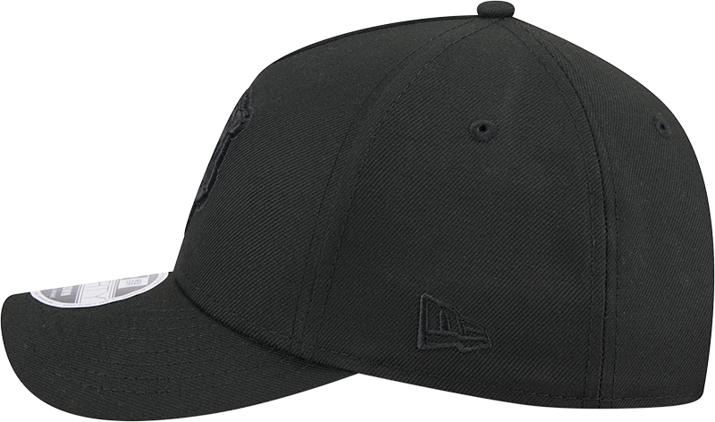 Chicago Bears New Era Black Tonal Primary 9FORTY A-Frame M-Crown Adjustable Hat product image 4, provided for visual