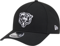 Chicago Bears New Era Black & White Primary 9FORTY A-Frame M-Crown Adjustable Hat product image 1, provided for visual