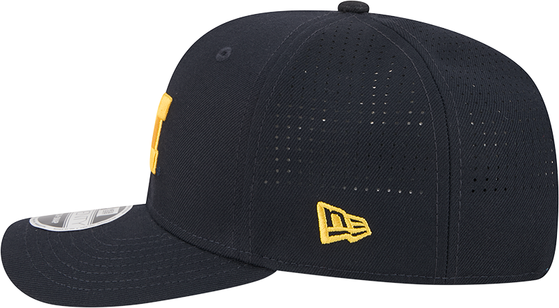 Michigan Wolverines New Era Navy New Era 9SEVENTY Perf Hat for Men product image 4, provided for visual reference and