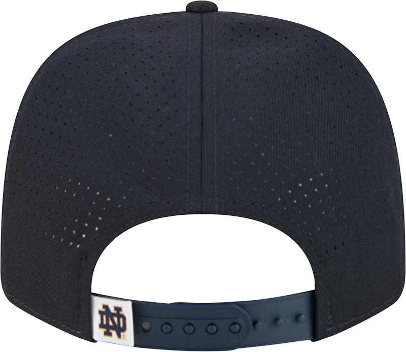 Notre Dame Fighting Irish New Era Navy New Era 9SEVENTY Perf Hat for Men product image 6, provided for visual reference and