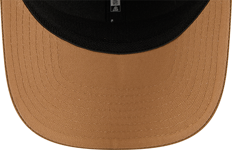 Chicago Bulls New Era 2T Tan 9SEVENTY Trucker Adjustable Hat product image 7, provided for visual reference and product