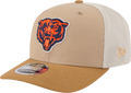Chicago Bears New Era 2T Tan 9SEVENTY Trucker Adjustable Hat product image 1, provided for visual reference and product