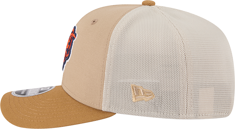 Chicago Bears New Era 2T Tan 9SEVENTY Trucker Adjustable Hat product image 7, provided for visual reference and product