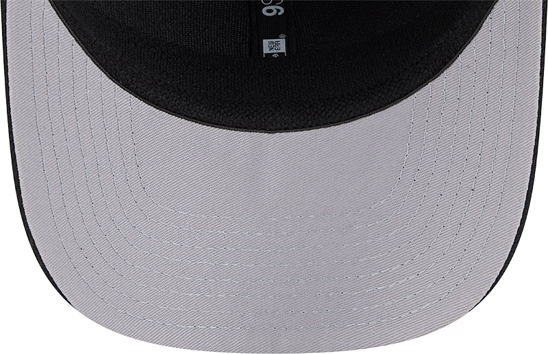 Chicago Bulls New Era Black Stated 9SEVENTY Adjustable Hat product image 5, provided for visual reference and product detail