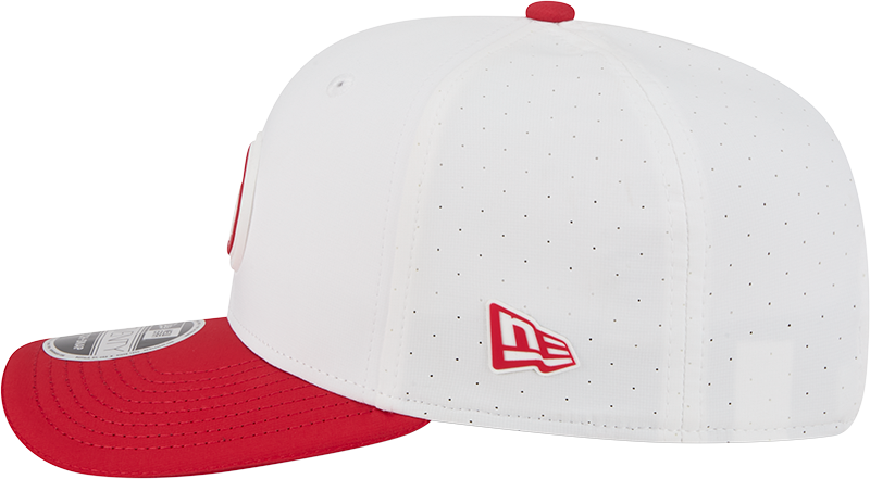 San Francisco 49ers New Era White/Red 2025 NFL Training Camp 9SEVENTY Adjustable Hat for Men product image 5, provided for