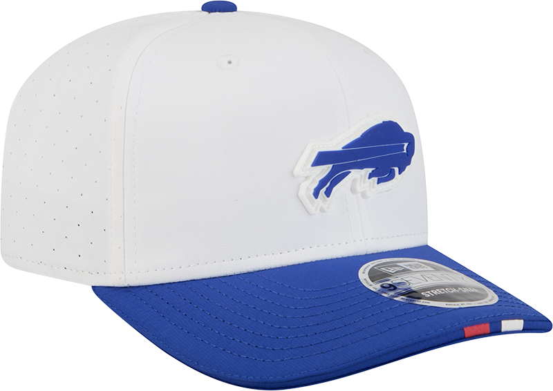 Buffalo Bills New Era White/Black 2025 NFL Training Camp 9SEVENTY Adjustable Hat for Men product image 3, provided for