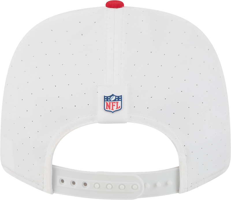 Kansas City Chiefs New Era White/Red 2025 NFL Training Camp 9SEVENTY Adjustable Hat for Men product image 6, provided for
