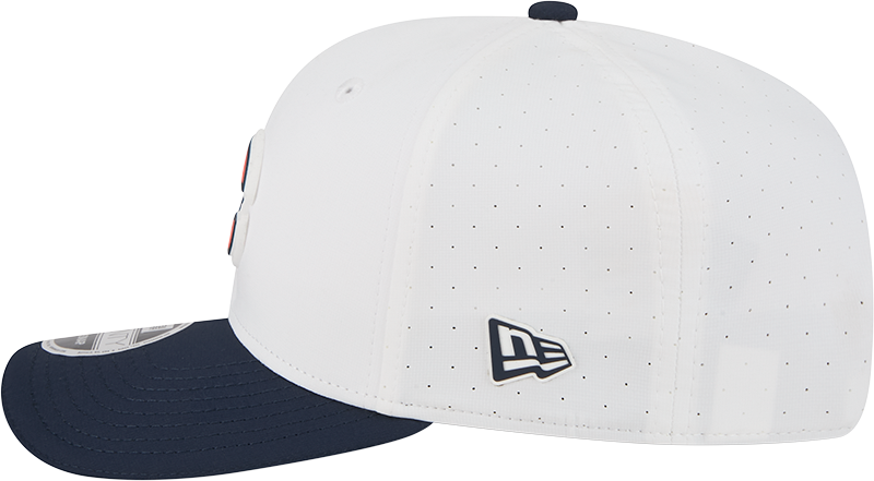 Chicago Bears New Era White/Navy Secondary Logo 2025 NFL Training Camp 9SEVENTY Adjustable Hat for Men product image 5,
